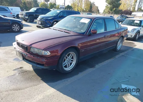 2000 BMW 740Il from USA, damaged, VIN WBAGH8347YDP13452